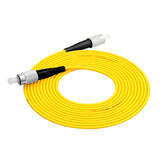 FC/UPC a FC/UPC Cable de fibra óptica Jumper Patch Cord Óptico Simplex Monomodo 9/125 FC-FC