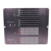 128 channel POTS Telephones and Ethernet over Fiber Extenders 1 Set - PBX Phone Lines POTS Over Fiber Optic Converter,Single Mode 20Km And Multimode 500m, Support Called Id, Ring And Fax