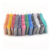 12 Color OD2.7 Fiber Optic Fusion Splice Protection Sleeves 60mm, 1200pcs (100pcs each color)