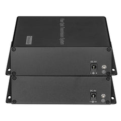 8 port BIDI RCA Audio Fiber Converters 8 in 8 out -Unbalanced RCA Analog Audio over fiber extender 1 pair