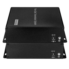 16 port Audio Fiber Converters Unbalanced,Broadcast RCA Audio extender over fiber 1 pair