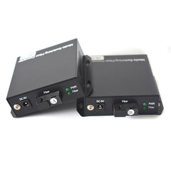 2 channel Bidirectional Contact closure over Fiber optic converters a set- SC Singlemode Fiber up to 20Km, Multimode 500M for Door Open and Door Close,Entry Access Control,Alarm System and More