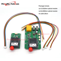 Video TTL Sbus Optical Transceiver Module FC/UPC DC 5.5-26V 3.5mm Video XT60 Power for Drones SM 20Km/40Km/60Km/80Km