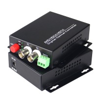 HD 1080P 2CH Video with RS485 data Fiber Media Converters