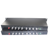 HD 1080P 8CH Video Fiber Optical Media Converters