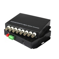 HD 960P 8CH Video with RS485 data Fiber Media Converters