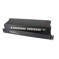 HD 960P 16CH Video with RS485 data Fiber Media Converters