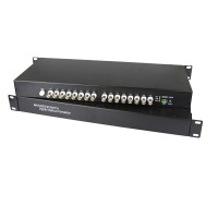 HD 960P 16CH Video Fiber Media Converters