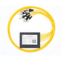  1x8 FC/UPC FBT Fiber Optic Splitter