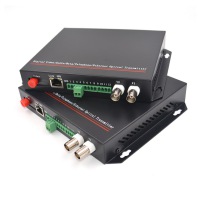 Multifuctional Video/Ethernet/RS485 Data over Fiber optic media converters