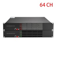 64CH Telephone over Fiber extenders