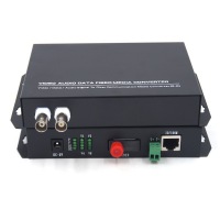 2CH Video/Ethernet over Fiber optic media converters