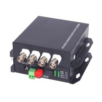 960P/720P 4CH Video Fiber Media Converters