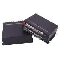 960P/720P 16CH Video Fiber Media Converters