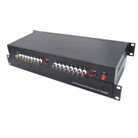 960P/720P 16CH Video Fiber Media Converters