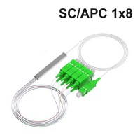1x8 PLC SC/APC Fiber Splitter