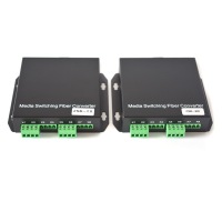 2CH BIDI Contact closure to Fiber optic extender