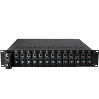 14-slot Optical transceiver Chassis 
