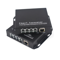 4 port Telephone Fiber Optic Converter