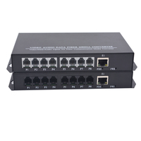 8 port Telephone over Fiber extenders