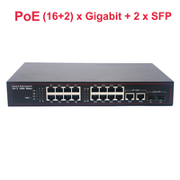 16 Port PoE Gigabit Switch