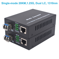 Gigabit Singlemode Fiber Ethernet Media Converter