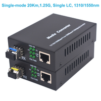 Gigabit Ethernet Singlemode Fiber Media Converter