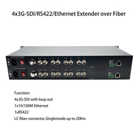 4port 3G SDI Fiber Converter