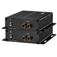 2 Analog Audio Fiber Converter