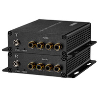 4 Analog Audio Fiber Converter