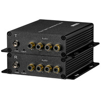 2 Bidi Analog Audio Fiber Converter