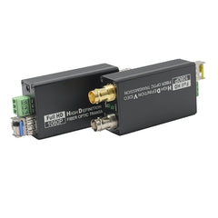 Extensores de fibra óptica 3G/HD-SDI con salida en bucle, adaptador de convertidores de fibra de vídeo Full HD sin comprimir, nivel de difusión monomodo 20 km