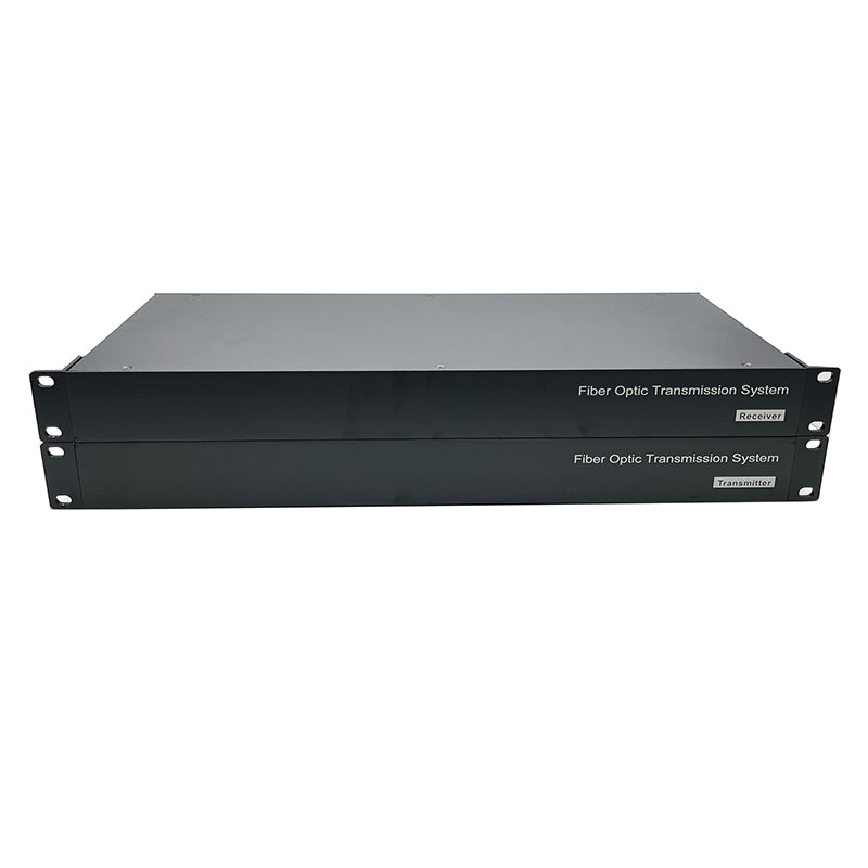 Conversores de vídeo y audio 3G-SDI de 4 canales sobre fibra óptica con Ethernet 1x10/100M y datos RS422, transmisión de audio y vídeo HD en tiempo real sin comprimir, sin pérdidas, calidad de transmisión profesional