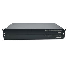 Conversores de vídeo y audio 3G-SDI de 4 canales sobre fibra óptica con Ethernet 1x10/100M y datos RS422, transmisión de audio y vídeo HD en tiempo real sin comprimir, sin pérdidas, calidad de transmisión profesional