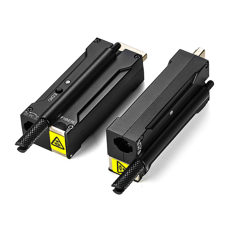 Mini 4K@60Hz HDMI over Fiber Converter, LC Singlemode Single Fiber Up 1Km,EDID,with Lock Uncompressed No Loss High Speed 10Gbps ,A pair