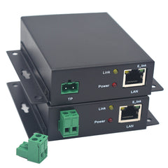 2PCS Ethernet Over Twisted Pair Extender Up To 1Km, Ethernet over Telephone line Cat 5e For HD Network IP Camera Webcam