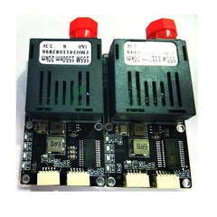 2 Analog Video With 2 TTL Over Fiber Optical Transceiver Module TX 1310 & RX 1550nm FC Singlemode Up 20Km For FPV