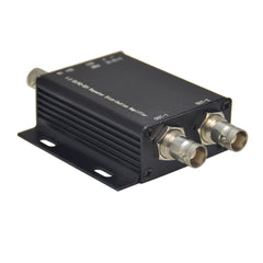 Divisor SDI 1 entrada 2 salidas, adaptador conversor SDI 1x2 compatible con 3G/HD/SD-SDI Calidad de transmisión 1 ud.