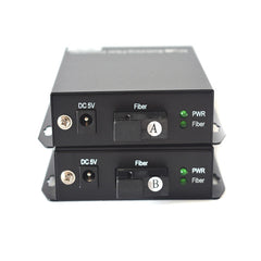 8 channel Contact closure Fiber converters a set- SC Singlemode Fiber up to 20Km, Multimode 500M for Door Open and Door Close,Entry Access Control,Alarm System and More
