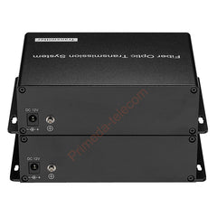 2/4 BIDI XLR Balanced Audio to Fiber Optic Extenders with 48V Phantom, LC Single-mode single fiber 20Km SFP include Uncompressed Professional Crystal Clear Sound A Pair