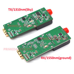 1 HDMI Video 1 TTL UART SBUS over Fiber Optic Converter Optical Module Sky unit TX 1310nm/ Ground RX 1550nm FC Singlemode up 20Km-80Km High Speed TTL up 460Kbps Anti-interference for fpv drone remote control