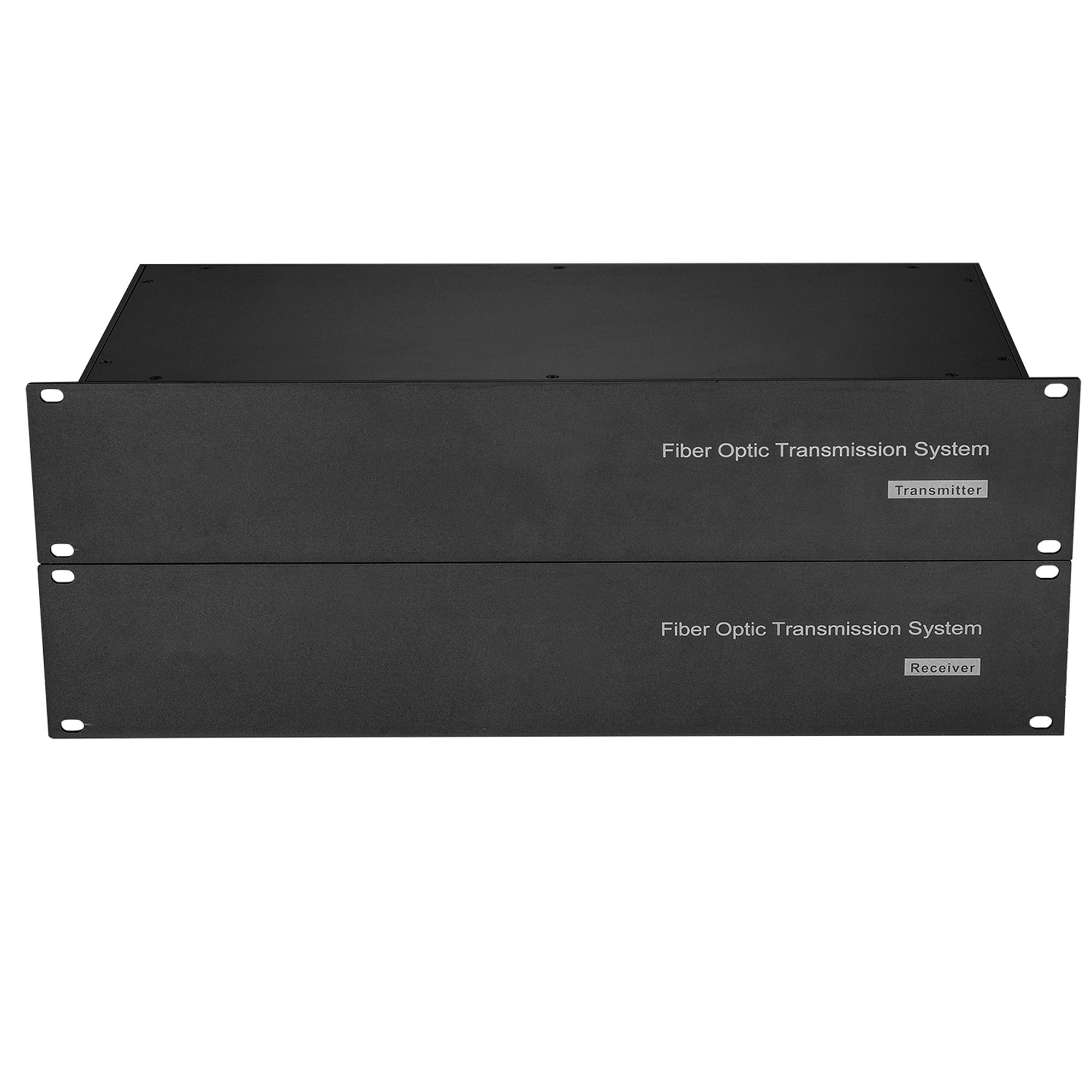 16 channel XLR Balanced Audio Over Fiber Optic Extender 2U Rack mount Singlemode Fiber up 20Km LC FC ST Uncompressed No delay Professional grade Crystal Clear Sound