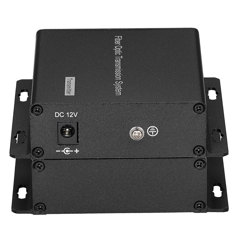 4 Ports USB2.0 over Fiber optic Extender LC Singlemode single Fiber up to 20Km 1.25G SFP Include for USB Remote storage and More, A pair