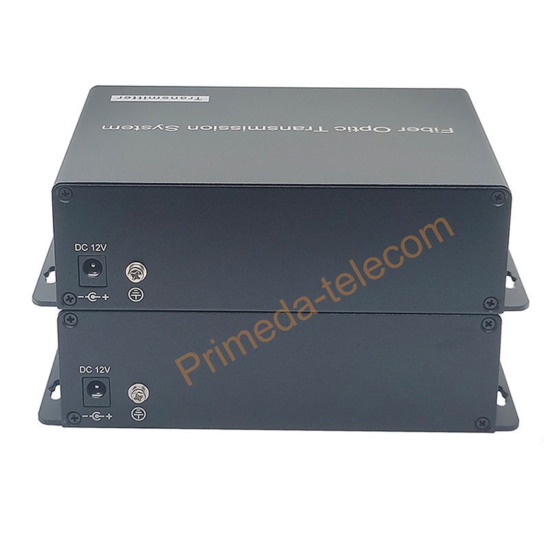 2 Port Balanced 3 Pin XLR Audio over Fiber Extenders, Broadcast high quality LC SFP Transceiver include, Singlemode Single Fiber up to 20Km ,Multimode 500m, Professional Crystal Clear Sound A pair