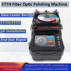 FTTH Fiber Polishing Machine All in one Fiber Detector LC/UPC ,SC/UPC, FC/UPC Optical Grinding Curing Cleaning Tool