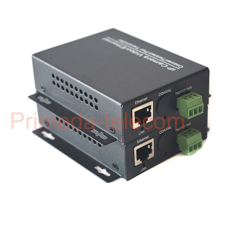 Ethernet Extender Kit (Pair) Over Twisted Pair/Telephone Phone line up to 1Km for HD Network IP Camera