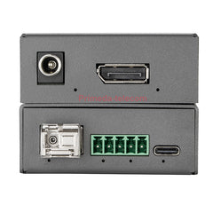 4K@60Hz Displayport DP Over Fiber Optic Extender with RS485 RS232 SFP LC Singlemode single fiber up 10km Professional broadcast-grade Zero latency
