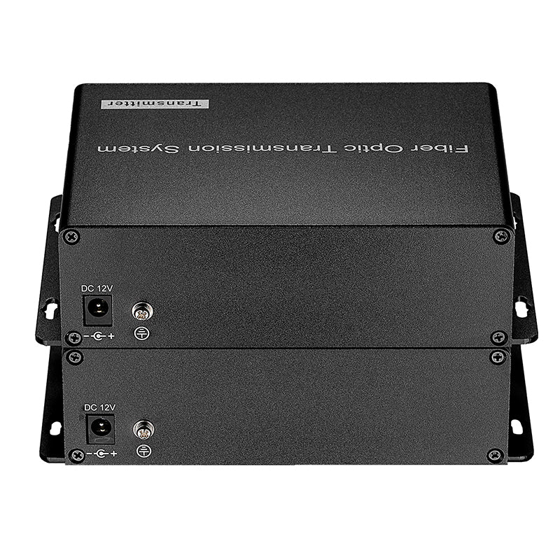 4 XLR Balanced Audio Over Fiber Optic Extender ST Singlemode Fiber up 20Km LC SFP Include Uncompressed No delay Professional grade Crystal Clear Sound