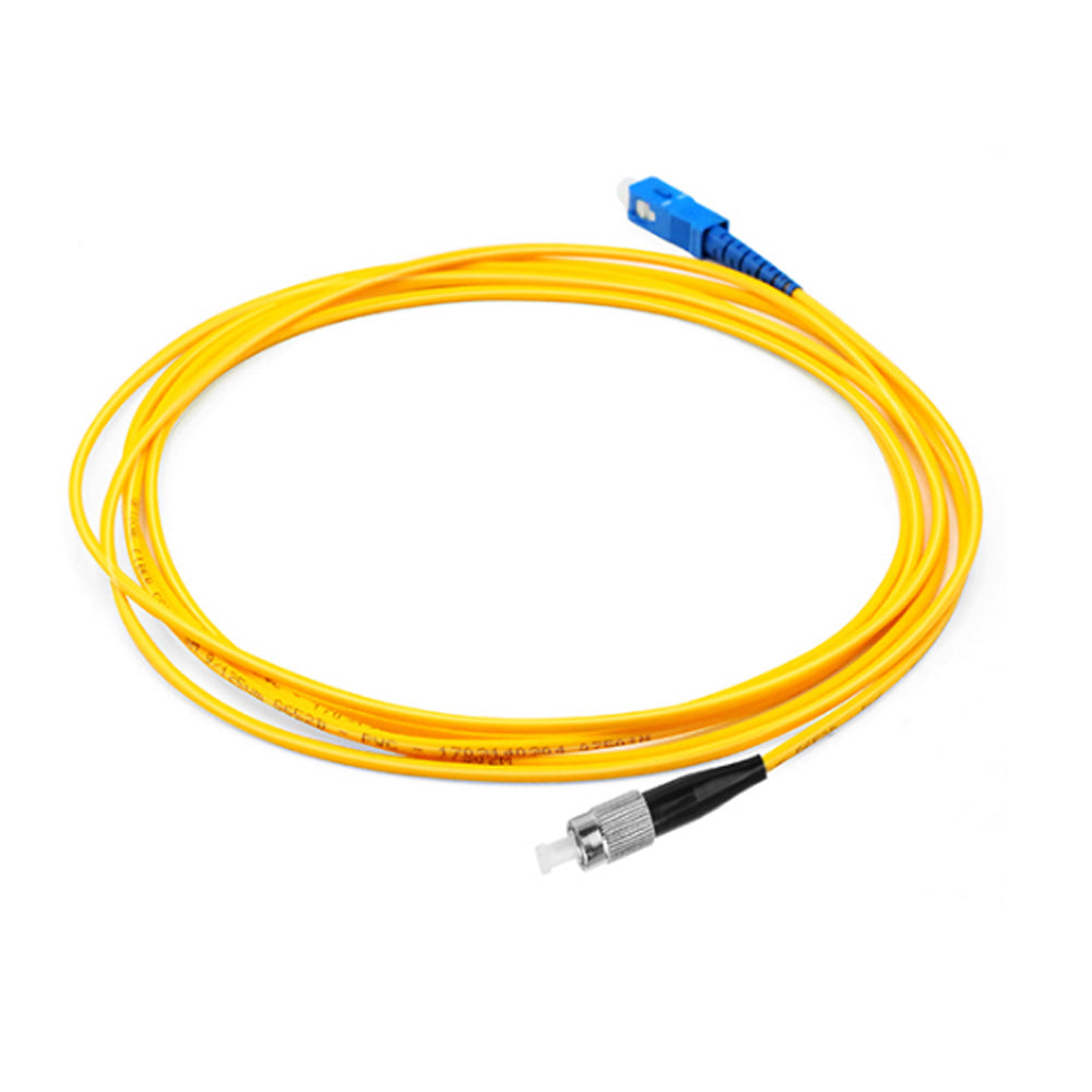SC/UPC to FC/UPC Fiber Optic Cable Jumper Optical Patch Cord Simplex Single-Mode 9/125