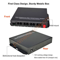 8 channels POTS Telephones and Ethernet over Fiber optic Media Converters,High quality PCM voice landlines phones fiber Extenders